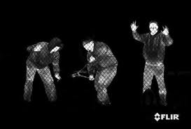 thermal security camera images