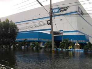 hard drive western digital floods shortage 2012